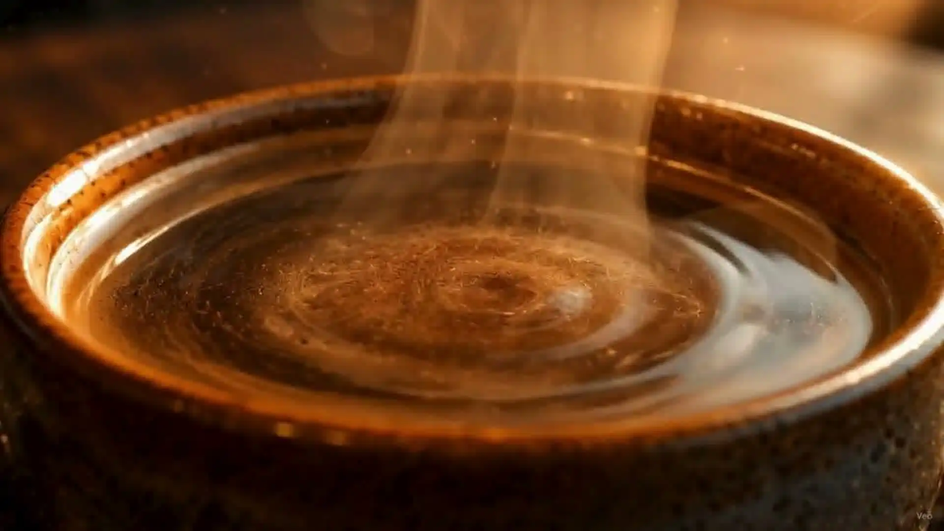 Warm cafe atmosphere